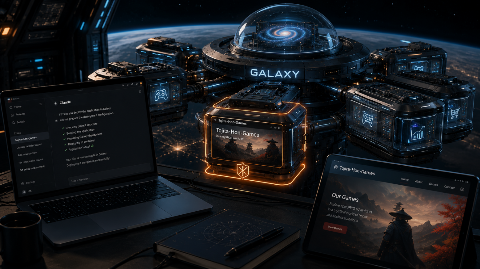 Создаём веб-приложение с Claude Code: деплоим проект в Галактику Битрикс24 - 1 Создаём веб-приложение с Claude Code: деплоим проект в Галактику Битрикс24 - 1