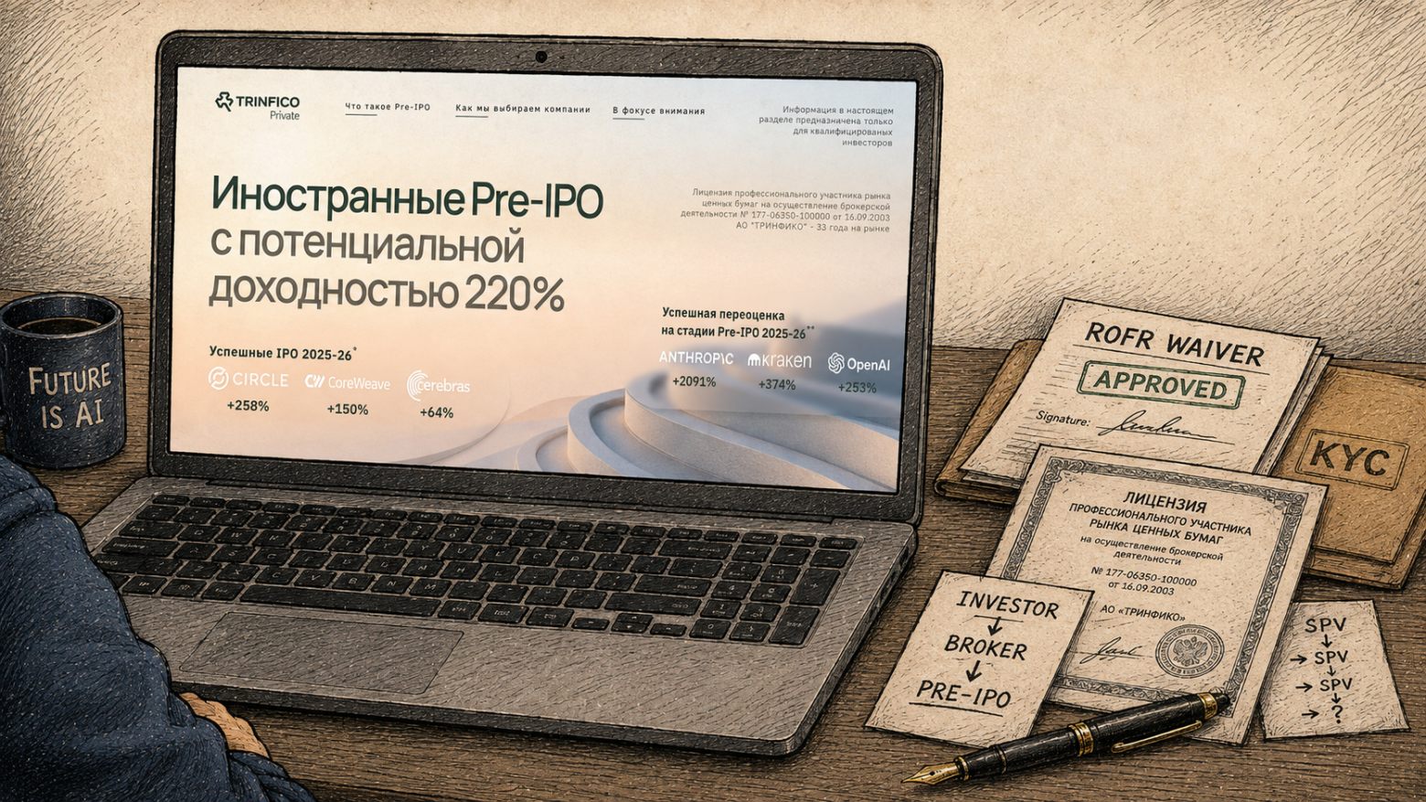 Мы следим за самыми активными игроками на рынке. Источник — сайт ТРИНФИКО Private