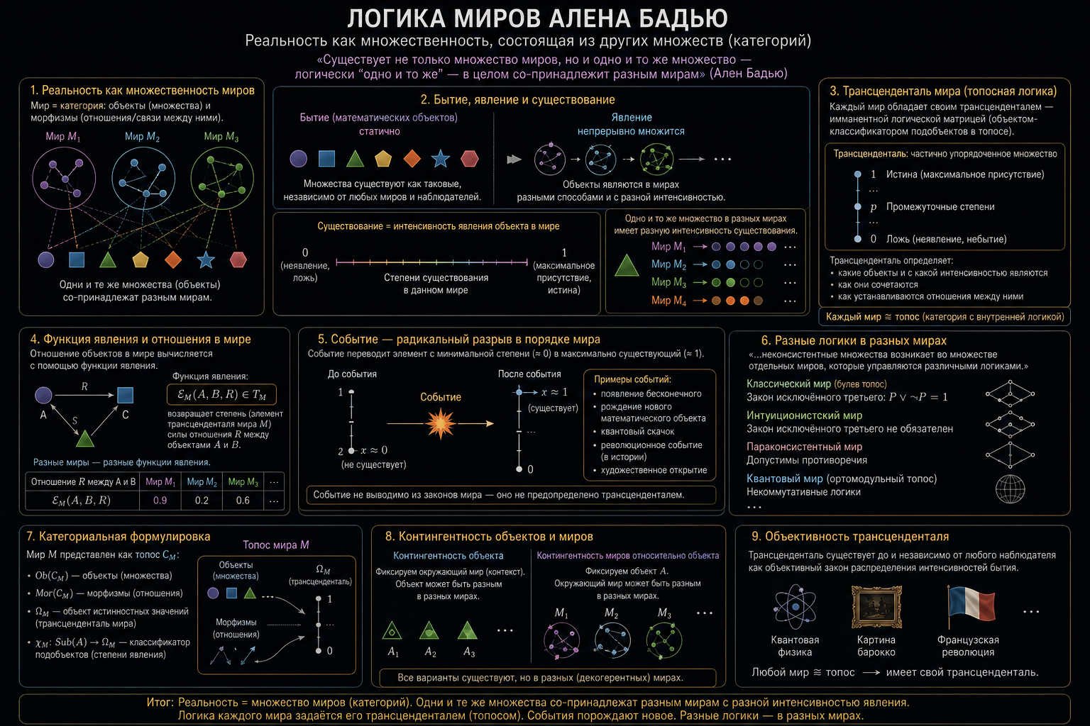 Многомировая природа контингентности, или как выйти из корреляционного круга и не уничтожить физику - 10
