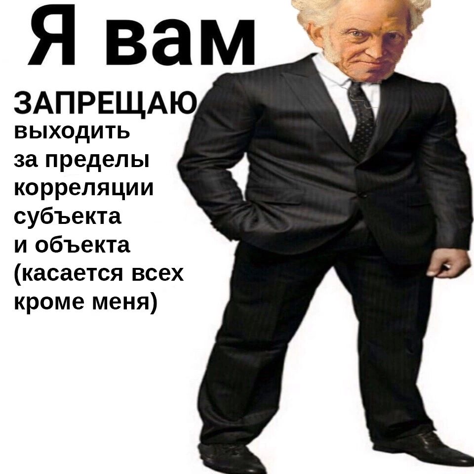 Сильный корреляционист Шопенгауэр