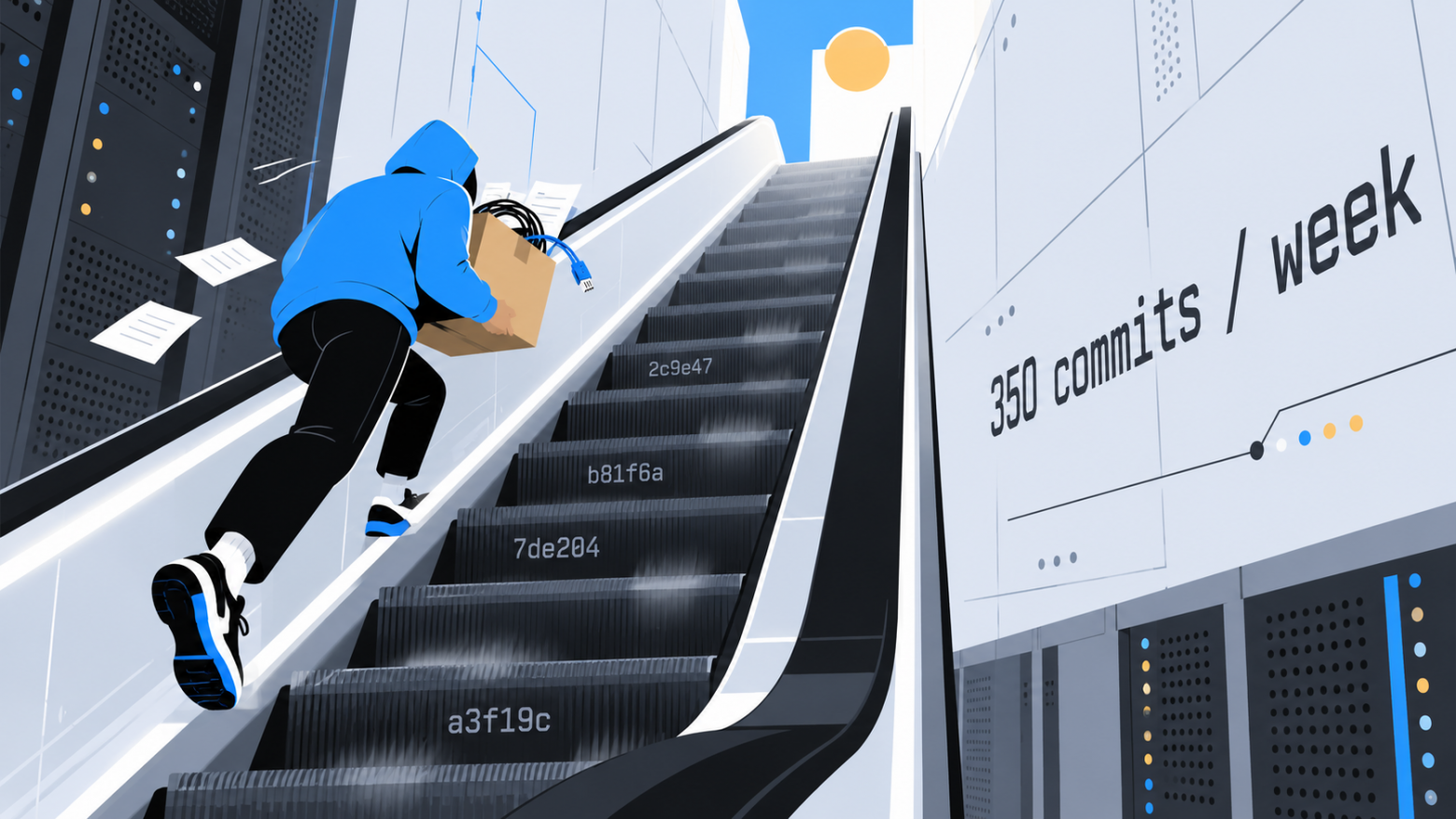 350 коммитов в неделю: как контрибьютить в проект, который меняется быстрее, чем ты пишешь - 1