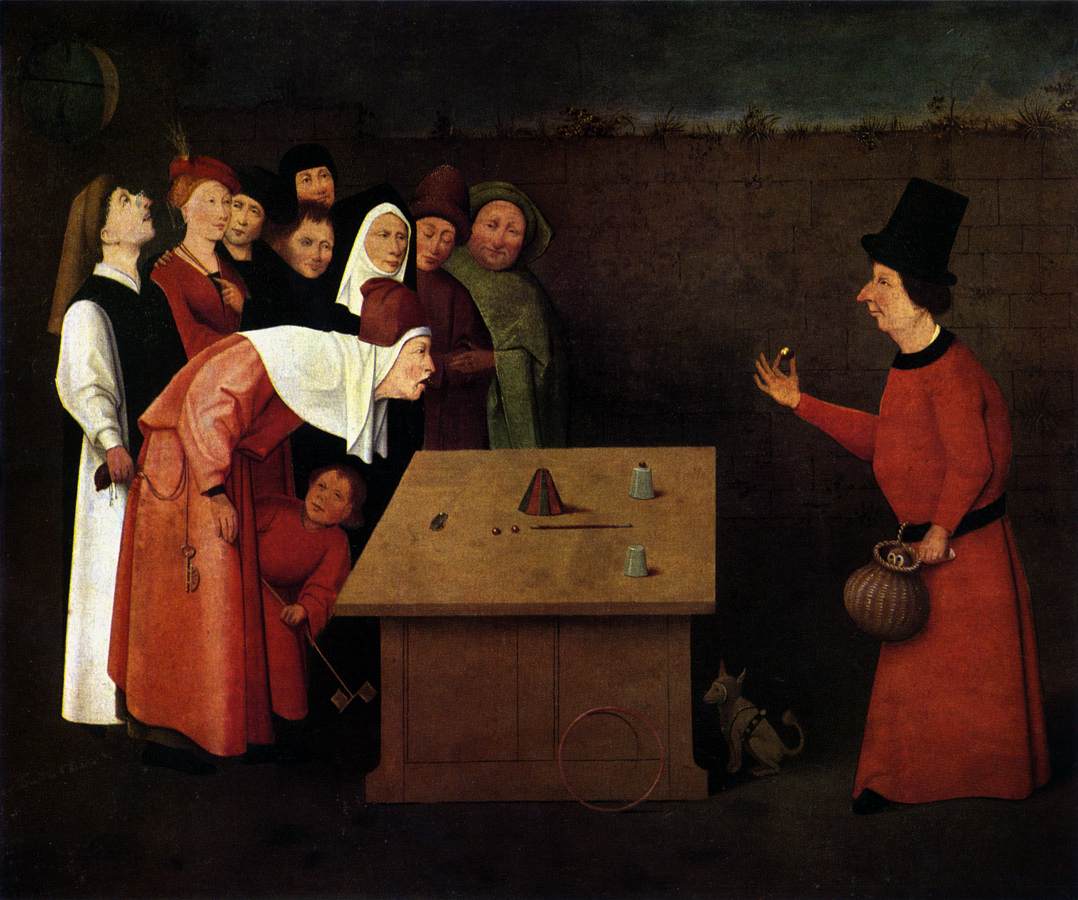 Иероним Босх — «Фокусник» (ок. 1502)