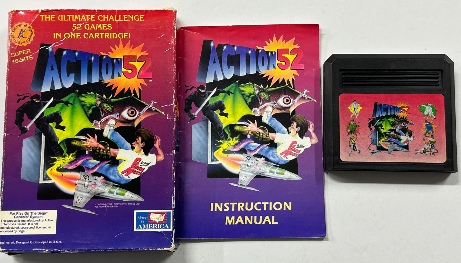 Action 52 для Sega Genesis