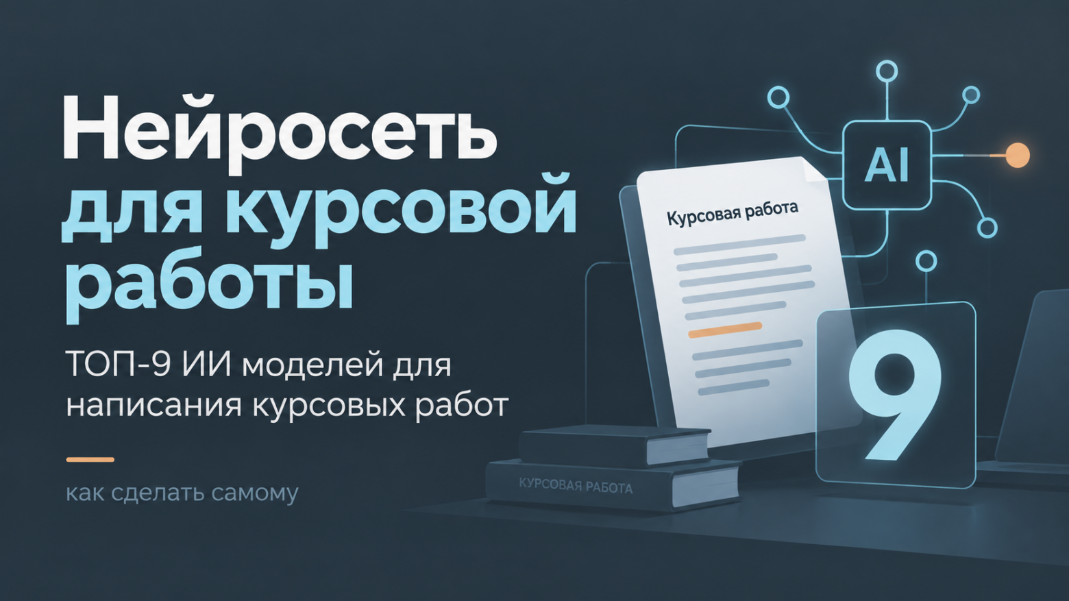 Нейросеть для курсовой работы: ТОП-9 ИИ моделей для написания курсовых работ, как сделать самому бесплатно - 1 Нейросеть для курсовой работы: ТОП-9 ИИ моделей для написания курсовых работ, как сделать самому бесплатно - 1