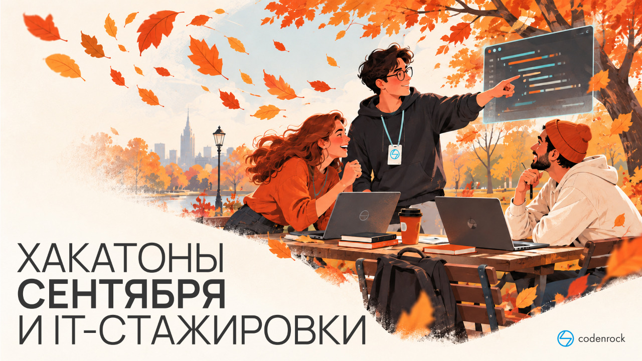 Хакатоны сентября и IT-стажировки - 1 Хакатоны сентября и IT-стажировки - 1