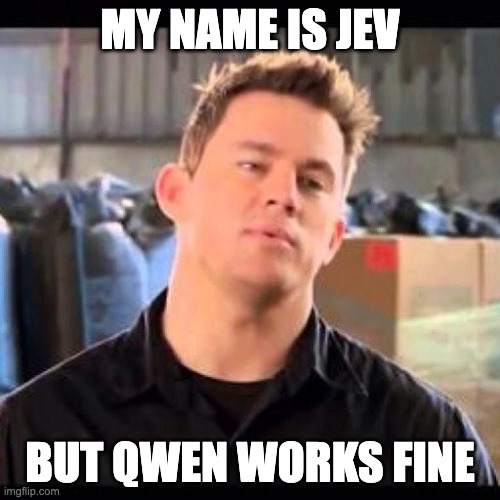 My name is Jev