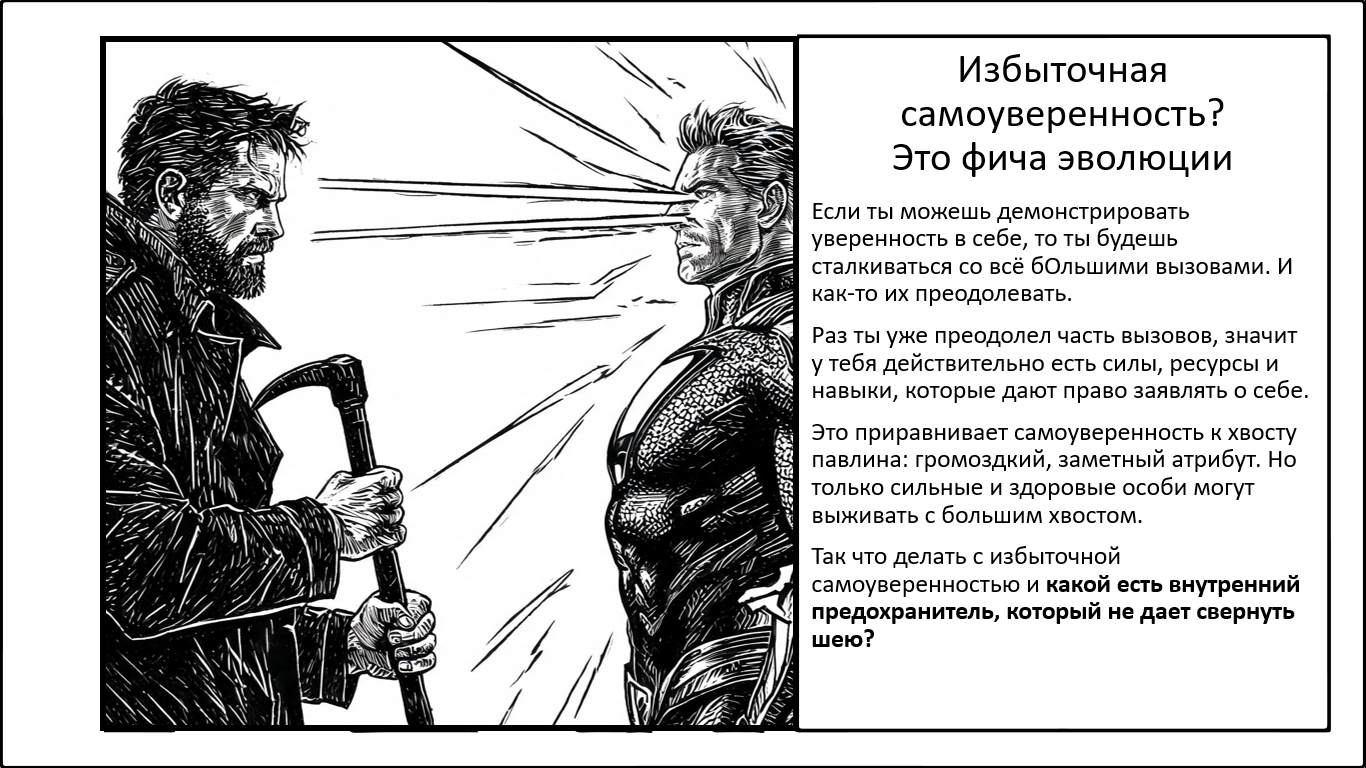 Научно про самоуверенность. Баг или фича? - 1 Научно про самоуверенность. Баг или фича? - 1