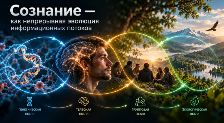  Любая попытка объяснить живую материю без учёта её процессуальности, необратимости времени и динамики потоков вещества и энергии в неравновесной системе неизбежно заходит в тупик метафорических кругов.  