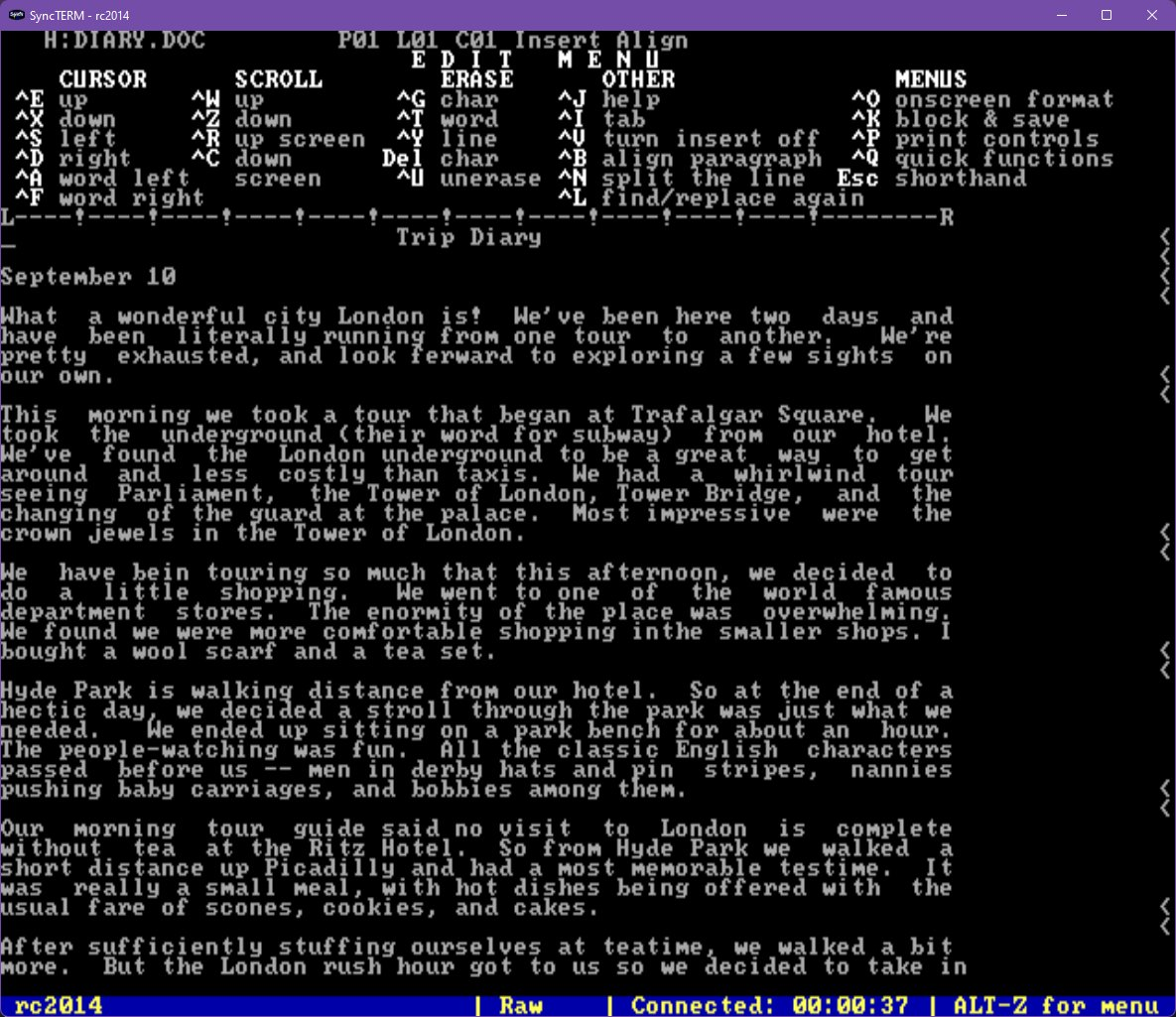Джордж Мартин до сих пишет на WordStar. Ну, точнее не пишет.