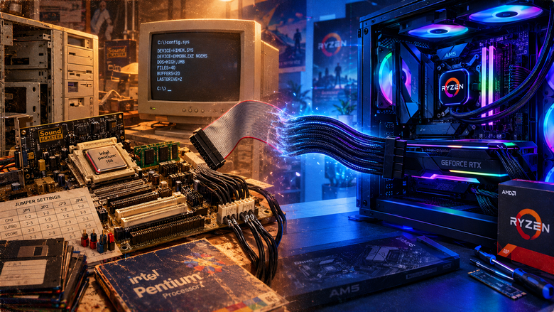 Как я собирал свой первый ПК на Pentium 166 в 1998 году и почему это было лучше, чем собирать Ryzen сейчас - 1 Как я собирал свой первый ПК на Pentium 166 в 1998 году и почему это было лучше, чем собирать Ryzen сейчас - 1