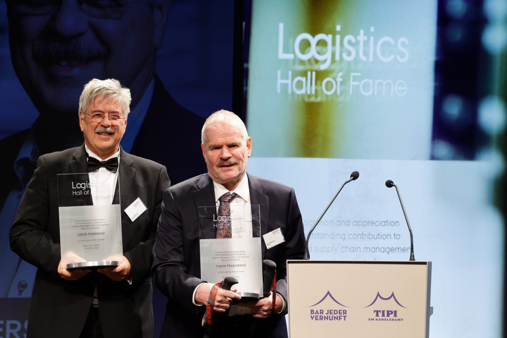 Создатели AutoStore Якоб Хаттеланд и Ингвар Хогналанд. Источник: Logistics Hall of Fame