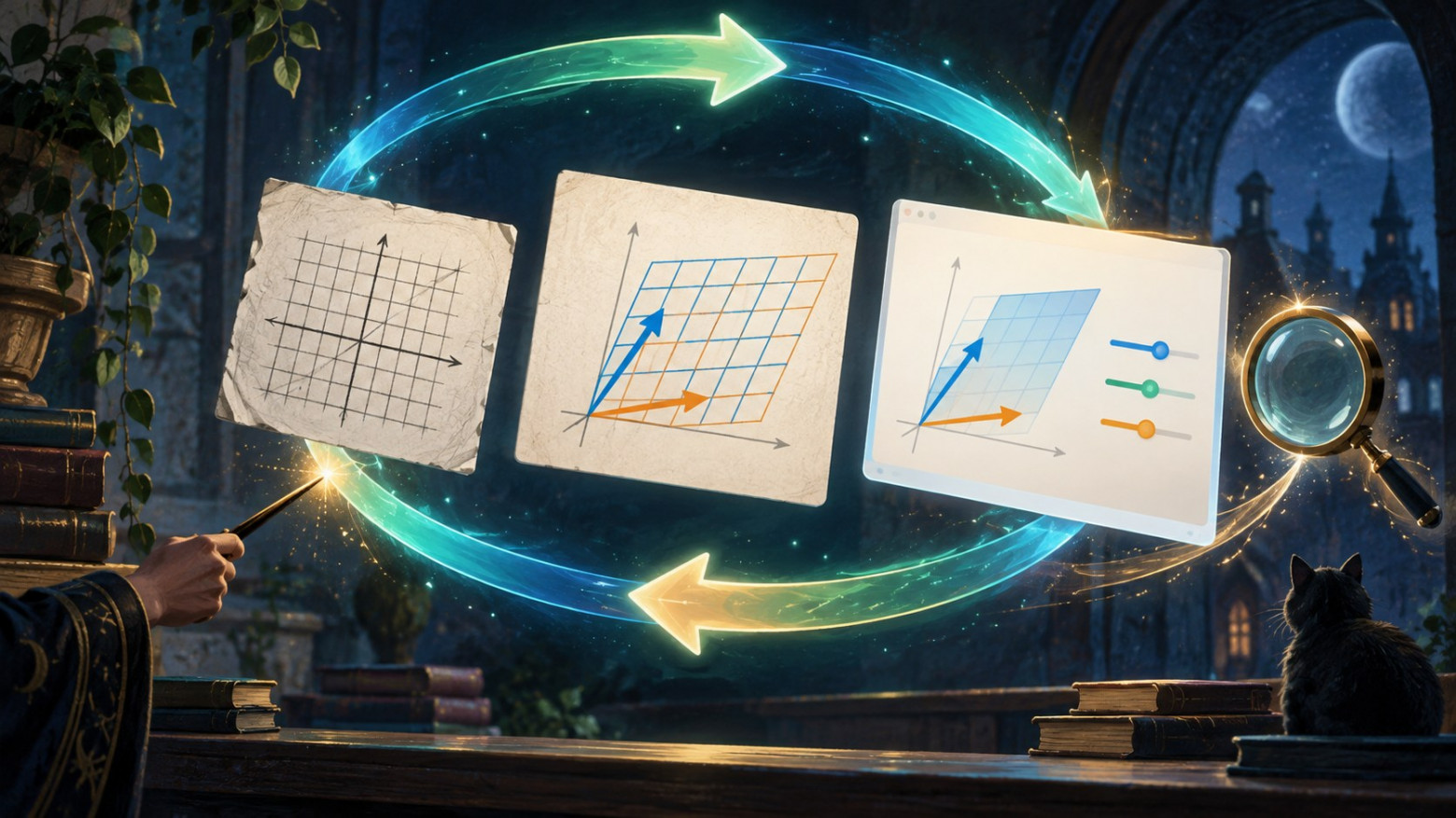 Gauntlet Loop: от черновика к интерактивной лекции через повторяющийся цикл проверки и улучшения.