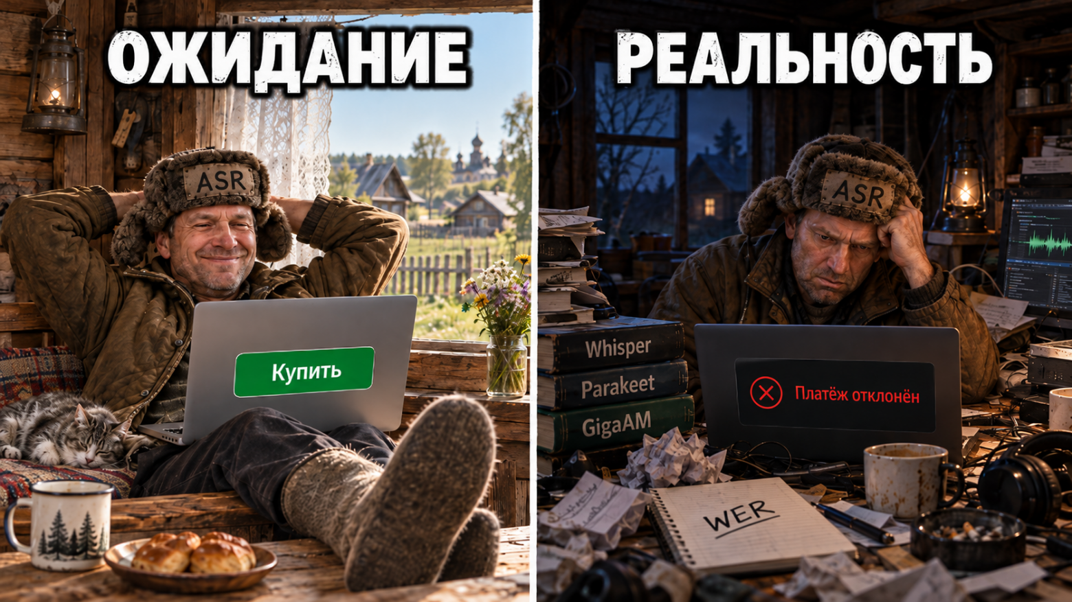 Транскрибация аудио в текст бесплатно и без облаков: почему мне не хватило одной модели - 5 Транскрибация аудио в текст бесплатно и без облаков: почему мне не хватило одной модели - 5