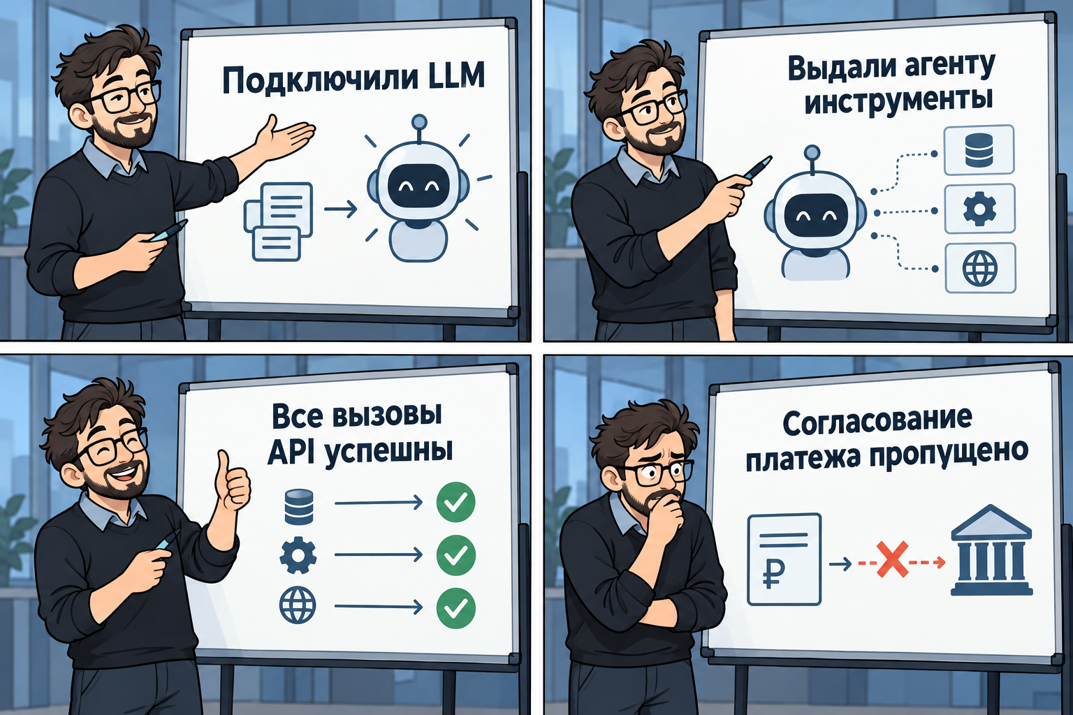 ИИ‑агенту разрешили вызывать API. Кто проверит бизнес‑правила? - 2 ИИ‑агенту разрешили вызывать API. Кто проверит бизнес‑правила? - 2