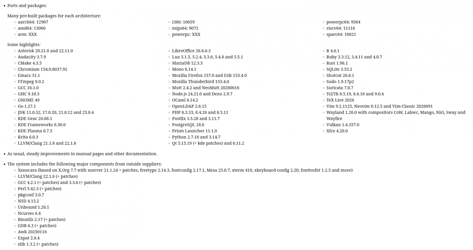 Выпуск OpenBSD 8.0 - 3 Выпуск OpenBSD 8.0 - 3