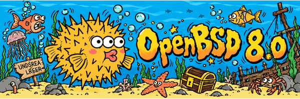 Выпуск OpenBSD 8.0 - 1 Выпуск OpenBSD 8.0 - 1