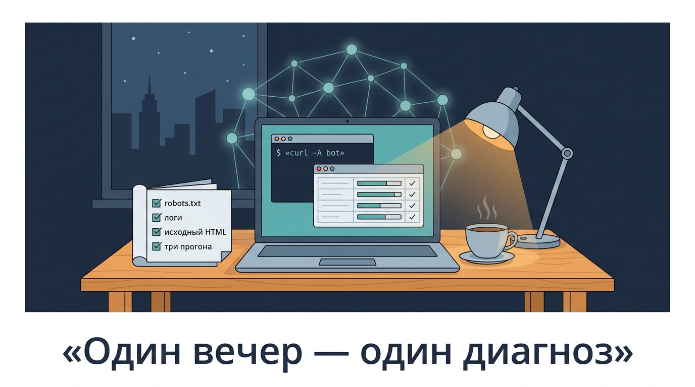 Один вечер — для первичного диагноза, а не гарантированного результата  