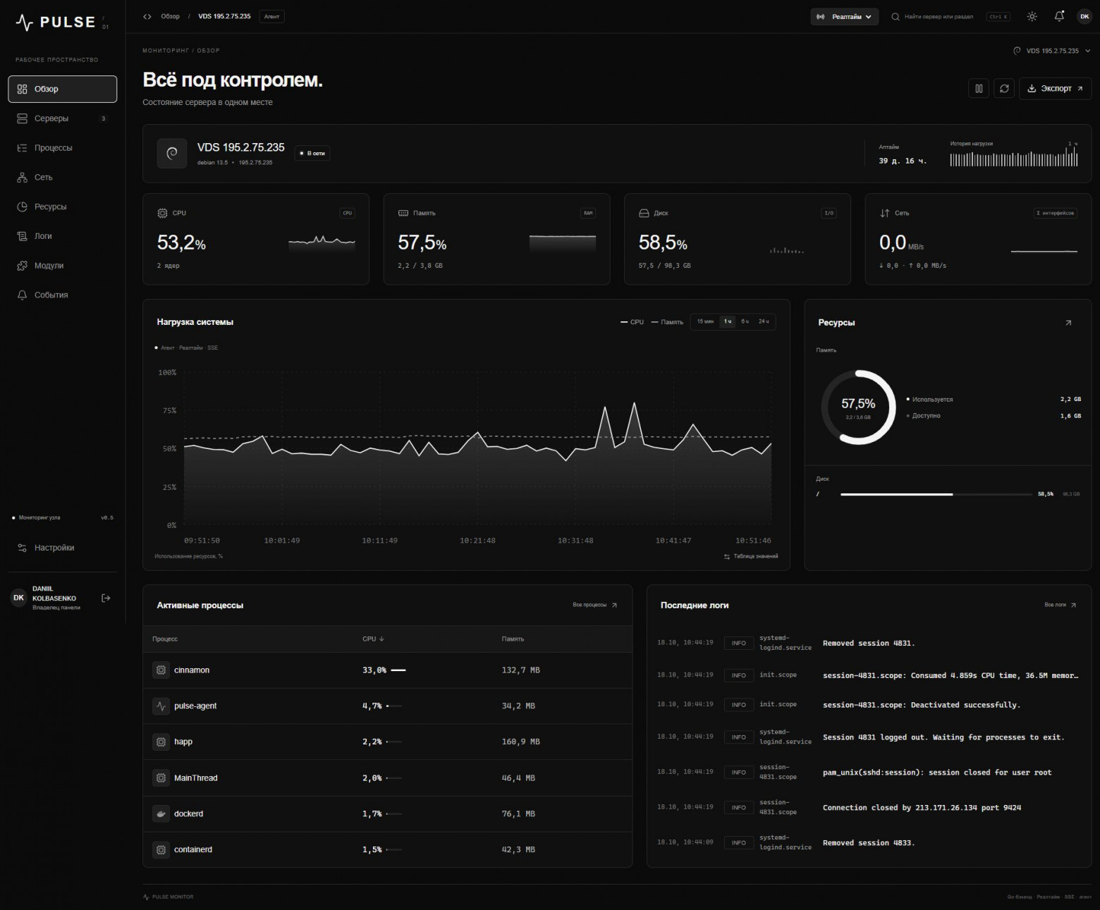 Как я перевёл свой self-hosted мониторинг с JSONL на SQLite и заставил модули просить разрешения - 1 Как я перевёл свой self-hosted мониторинг с JSONL на SQLite и заставил модули просить разрешения - 1
