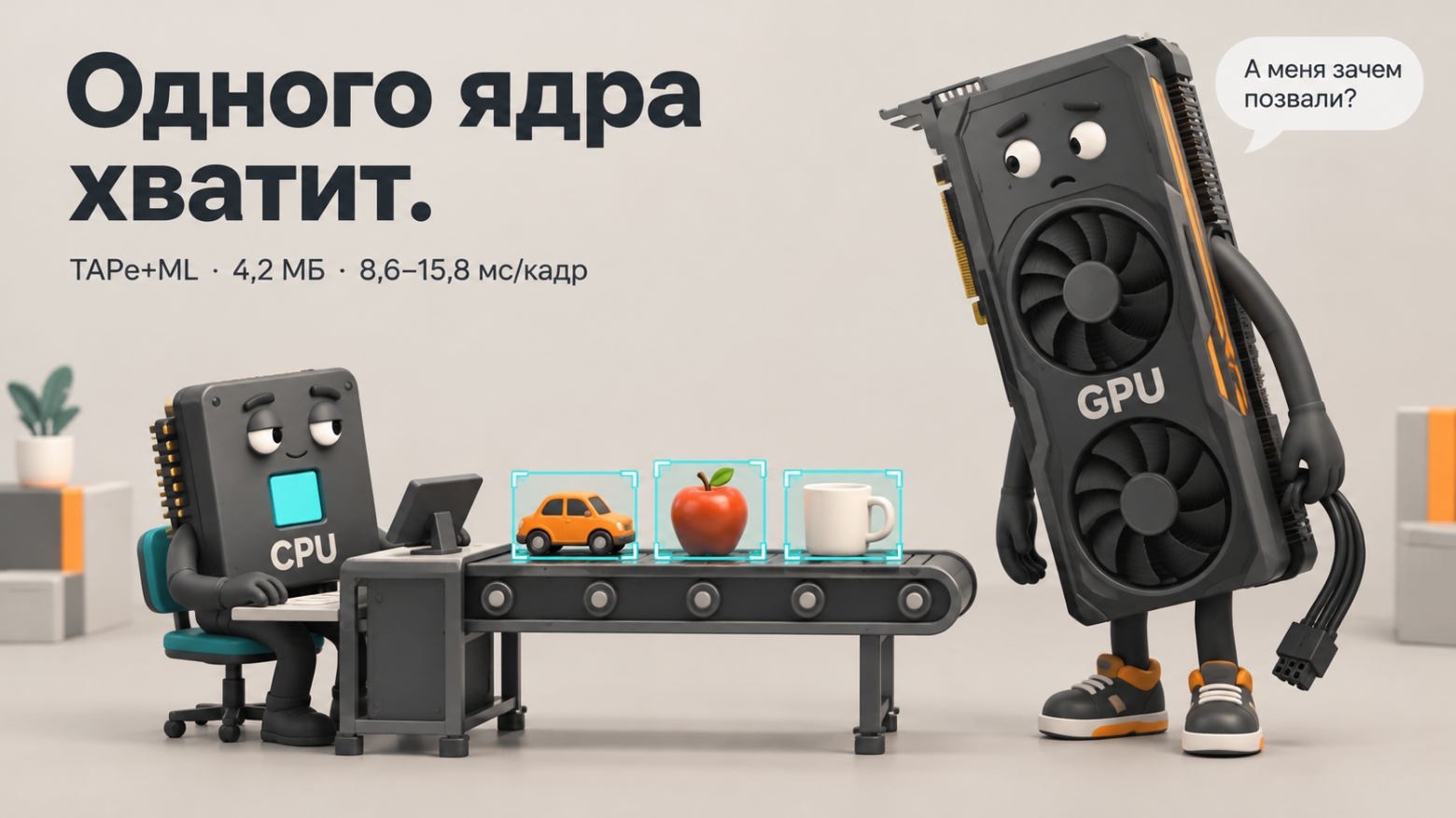 Компьютерное зрение всего на одном ядре CPU: 8,6–15,8 мс на кадр и 4,2 МБ в локальной поставке - 1 Компьютерное зрение всего на одном ядре CPU: 8,6–15,8 мс на кадр и 4,2 МБ в локальной поставке - 1