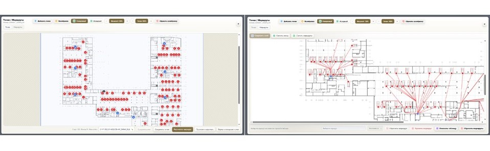 Revit: проверка точек и маршрута