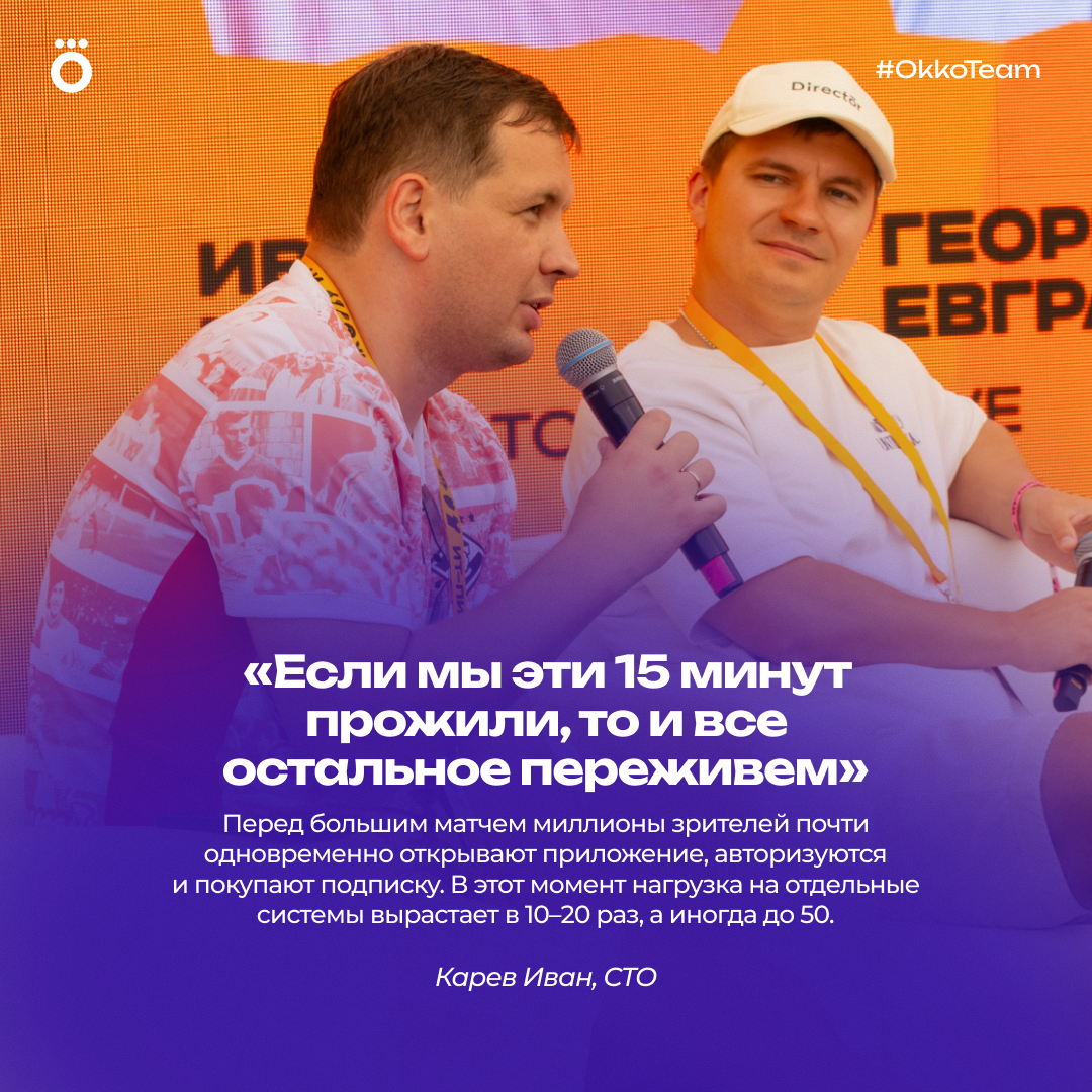 В эпицентре нагрузок: как команда Okko готовится к трансляциям на миллионы зрителей - 1 В эпицентре нагрузок: как команда Okko готовится к трансляциям на миллионы зрителей - 1