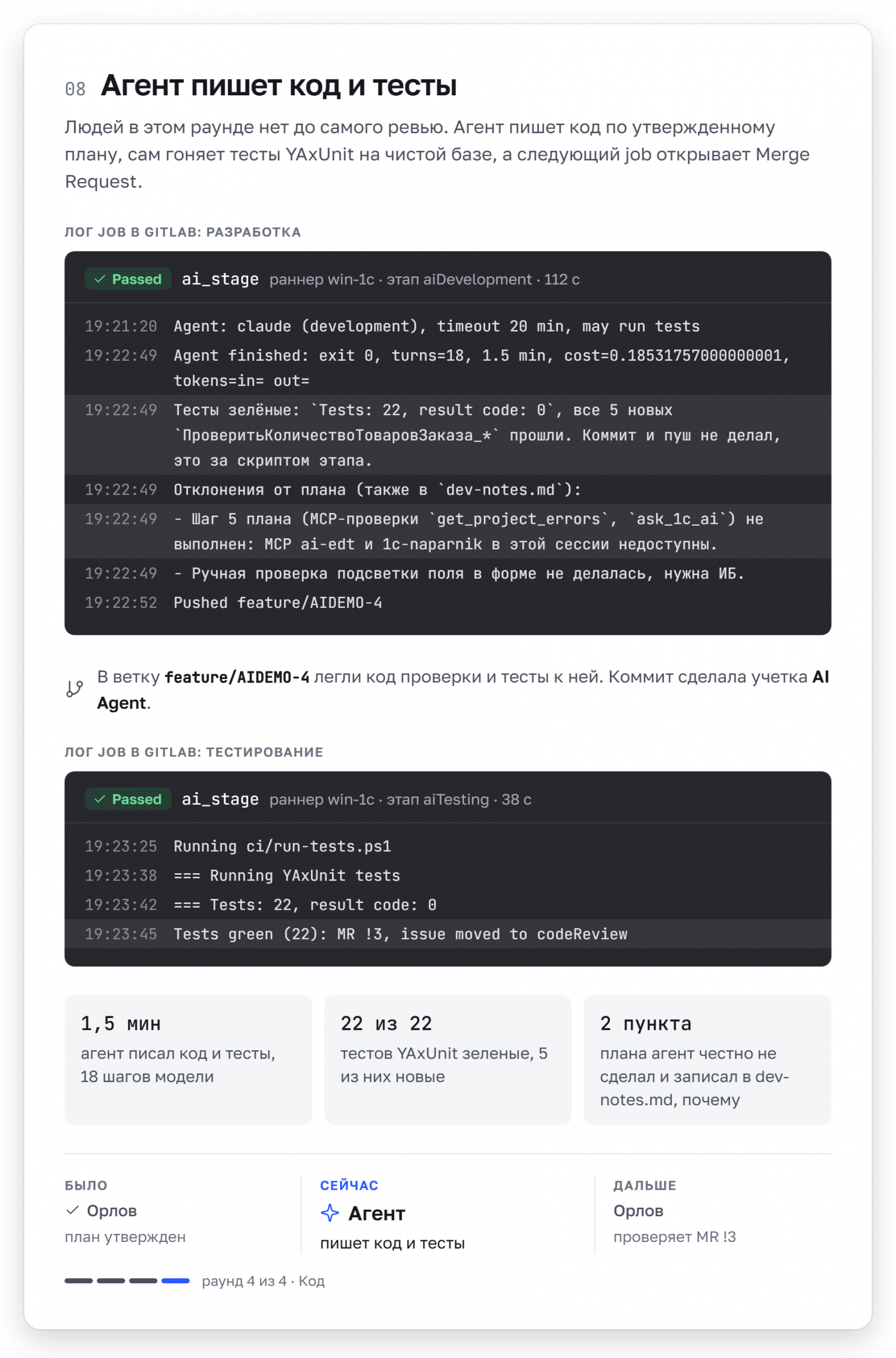 ИИ в разработке на 1С: не чат, а процесс - 12 ИИ в разработке на 1С: не чат, а процесс - 12