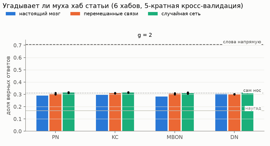 Второй опыт: запах по правилам мухи. Все мозги на уровне носа.