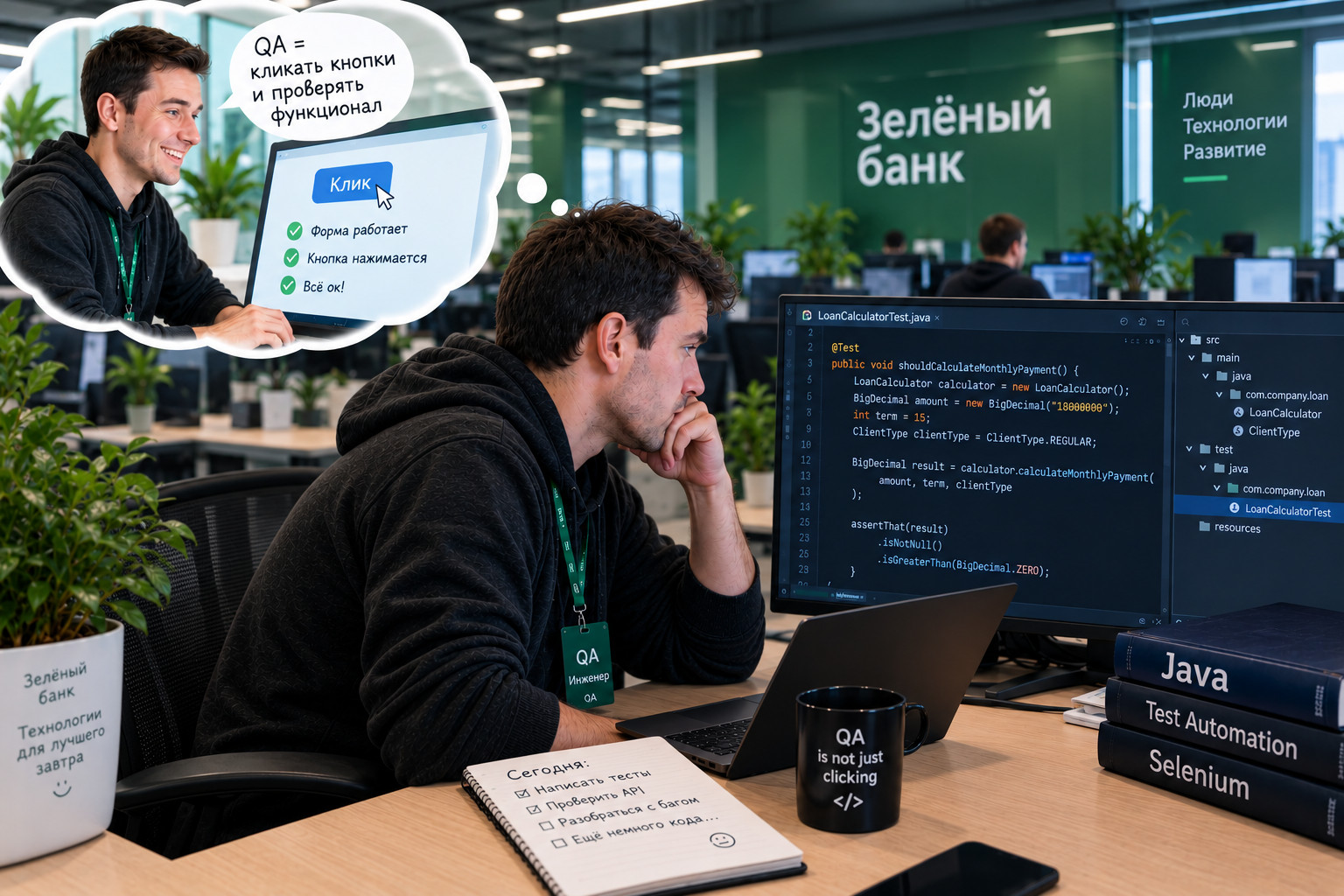 Как я без опыта разработки написал первые автотесты на Kotlin за месяц - 1 Как я без опыта разработки написал первые автотесты на Kotlin за месяц - 1