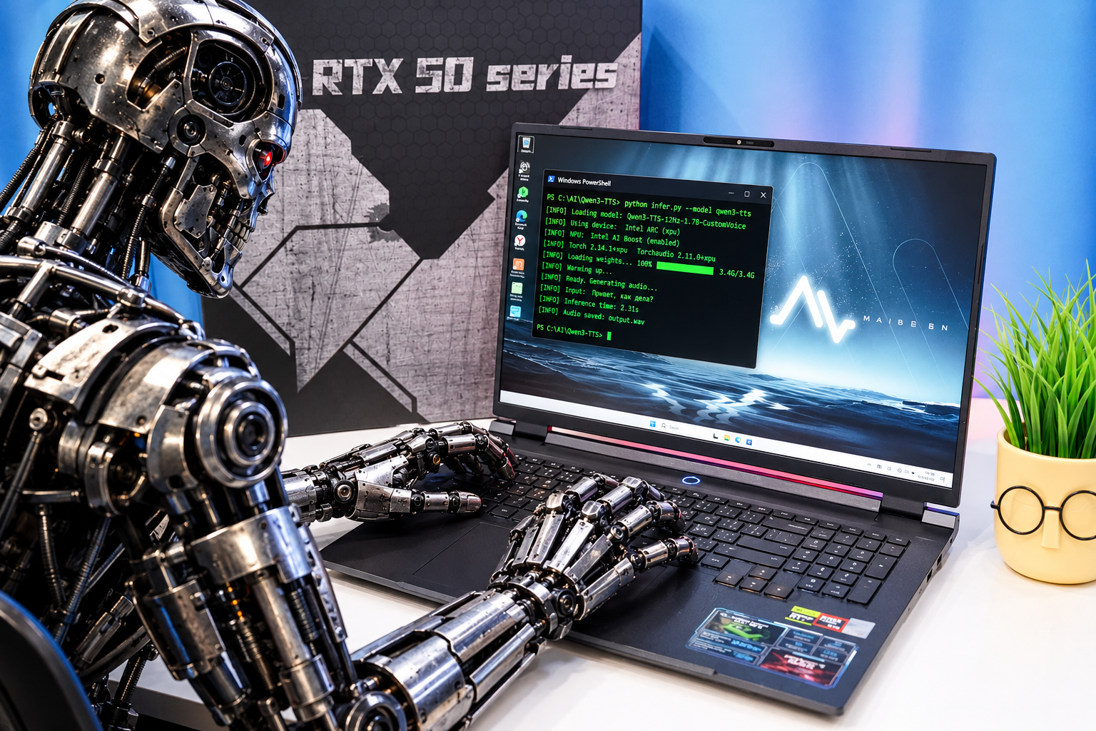 Локальный вайбкодинг на ноутбуке: Ryzen 9 и RTX5070 против Qwen3-Coder - 1