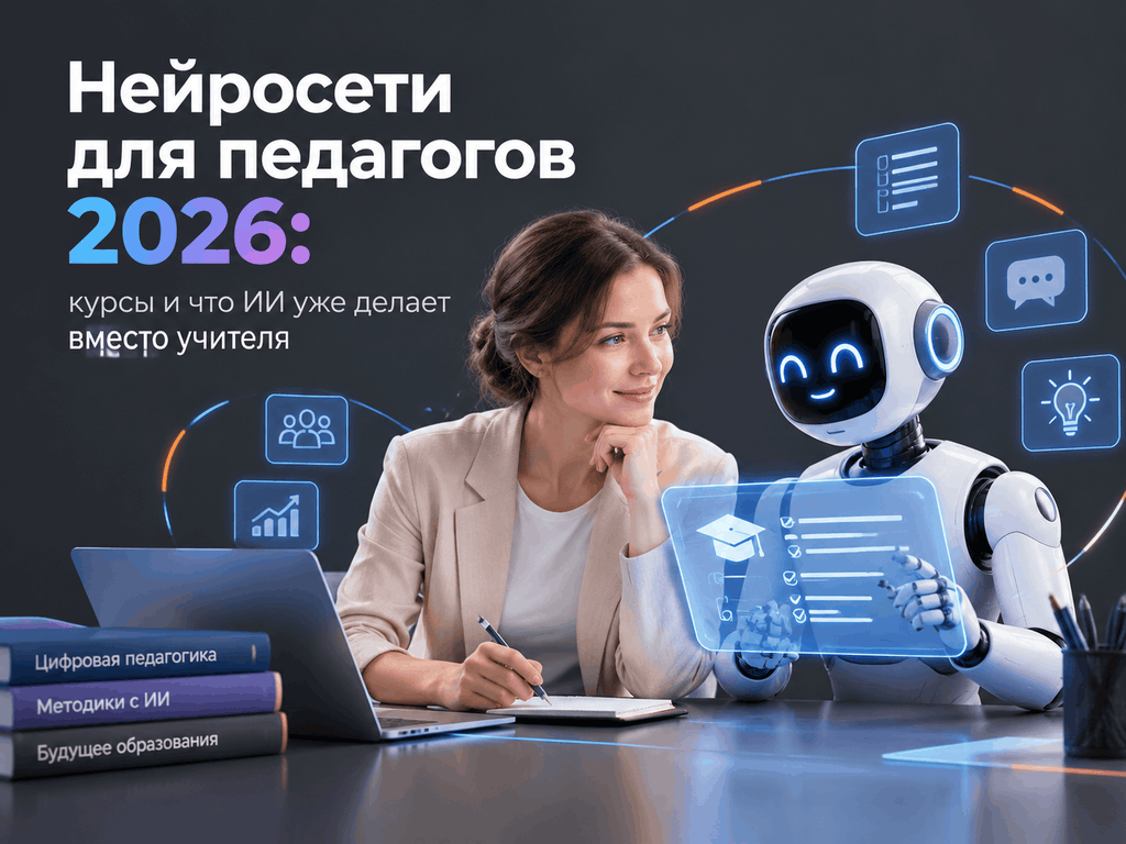 Нейросети для педагогов 2026: курсы и что ИИ уже делает вместо учителя - 1